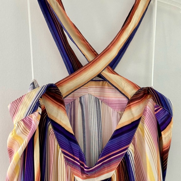 VENUS Multicolor Striped Maxi Dress - Picture 3 of 5